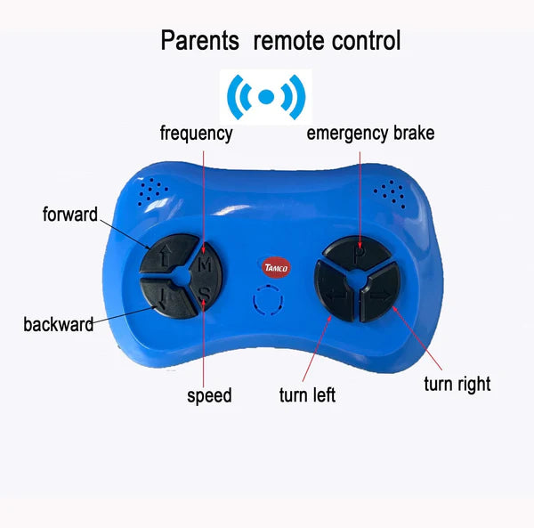 Bumper Car parents remote control