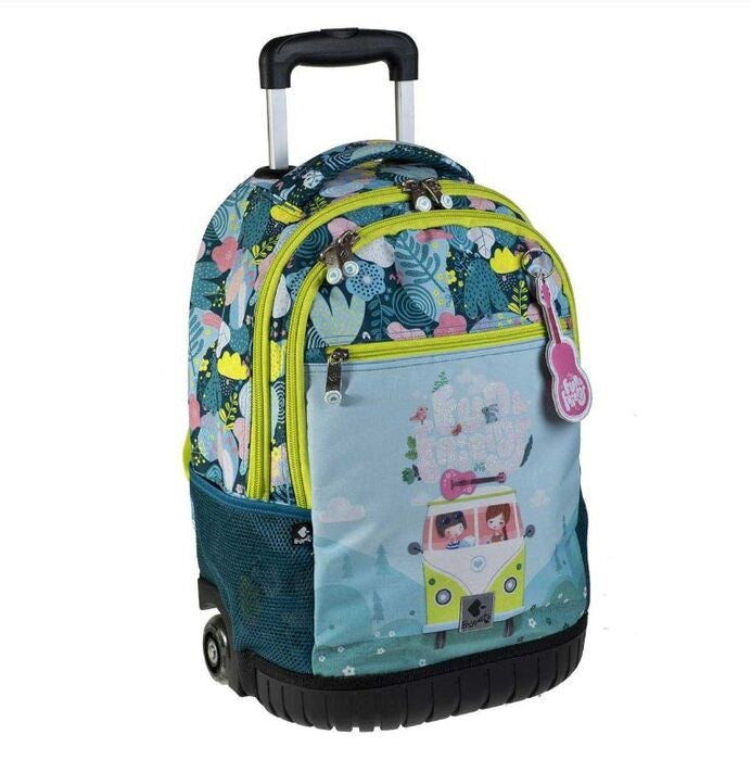Busquets 21-inch Friends Print Rolling Bag