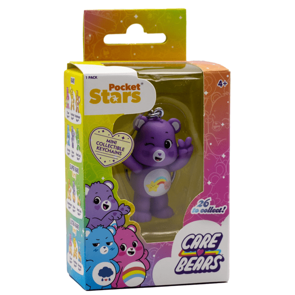 Care Bears Figural Keychains Series1 Assorted