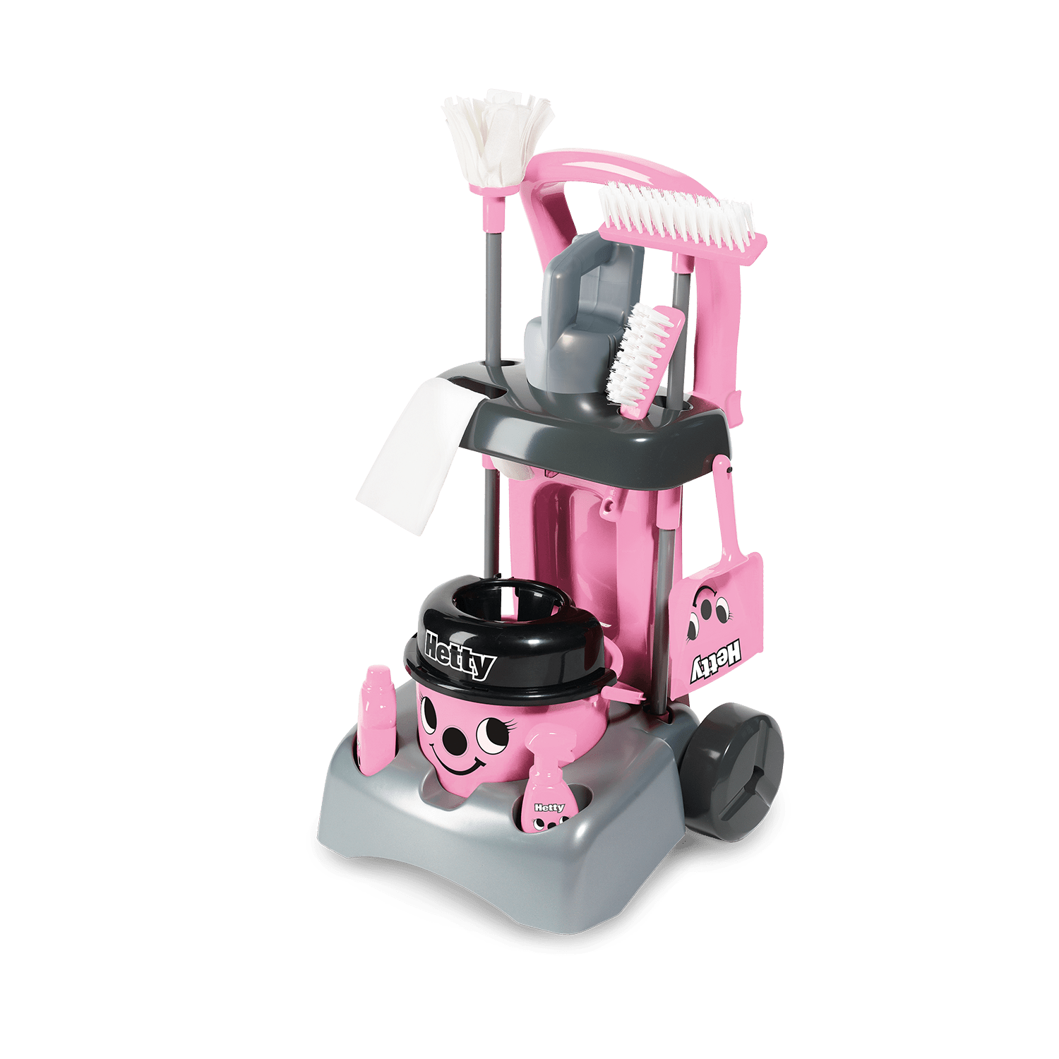 Casdon Deluxe Hetty Cleaning Trolley Toy Casdon Yallatoys