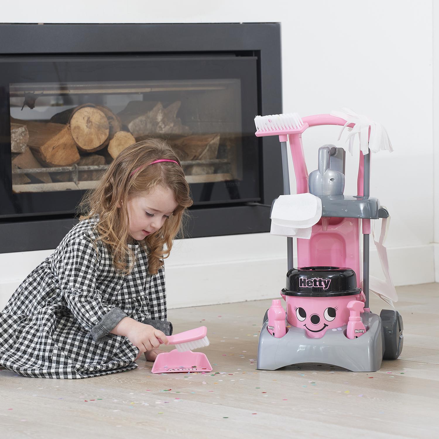 Casdon Deluxe Hetty Cleaning Trolley Toy Casdon Yallatoys