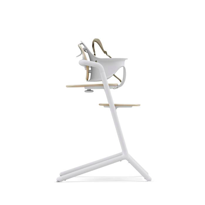 Cybex Lemo 3 In 1 High Chair and Bouncer Set Sand White & White Cybex Yallatoys