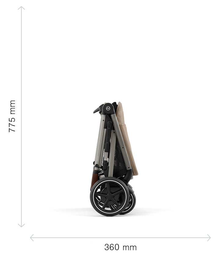 Cybex eGazelle S Black Moon Black Cybex Yallatoys
