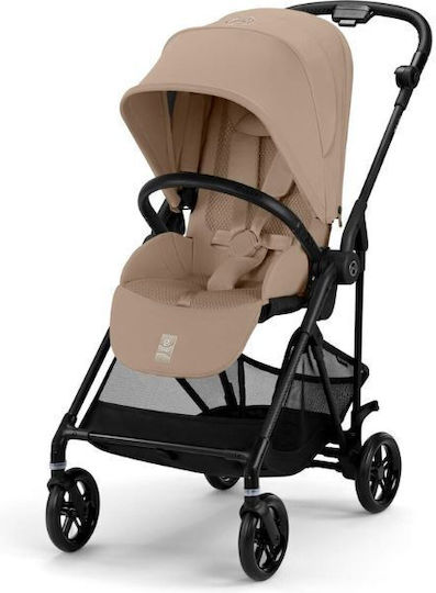 Cybex Melio Stroller Carbon Almond Beige Cybex Yallatoys