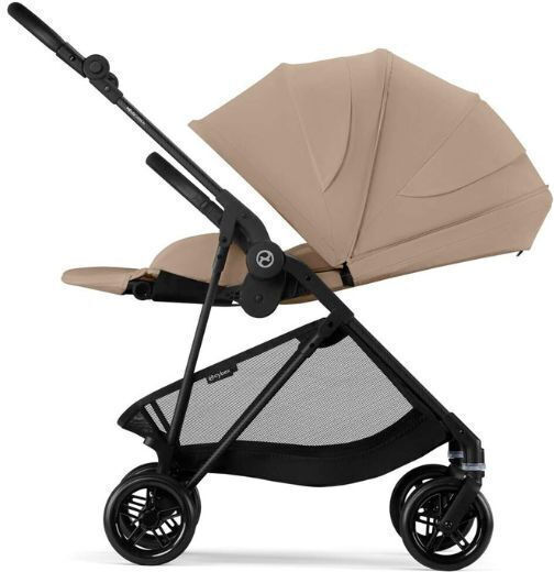 Cybex Melio Stroller Carbon Almond Beige Cybex Yallatoys
