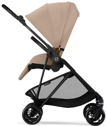 Cybex Melio Stroller Carbon Almond Beige Cybex Yallatoys