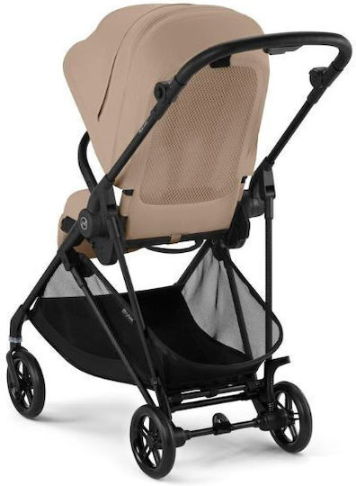 Cybex Melio Stroller Carbon Almond Beige Cybex Yallatoys