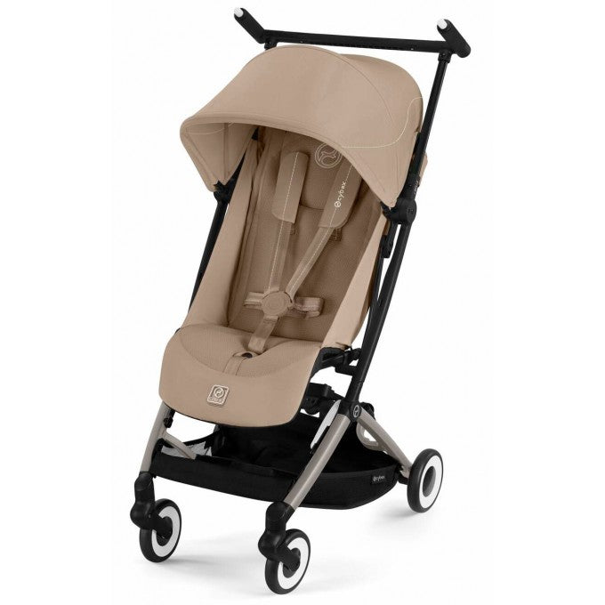 Cybex Libelle Lightweight Stroller With Taupe Frame Almond Beige Cybex Yallatoys