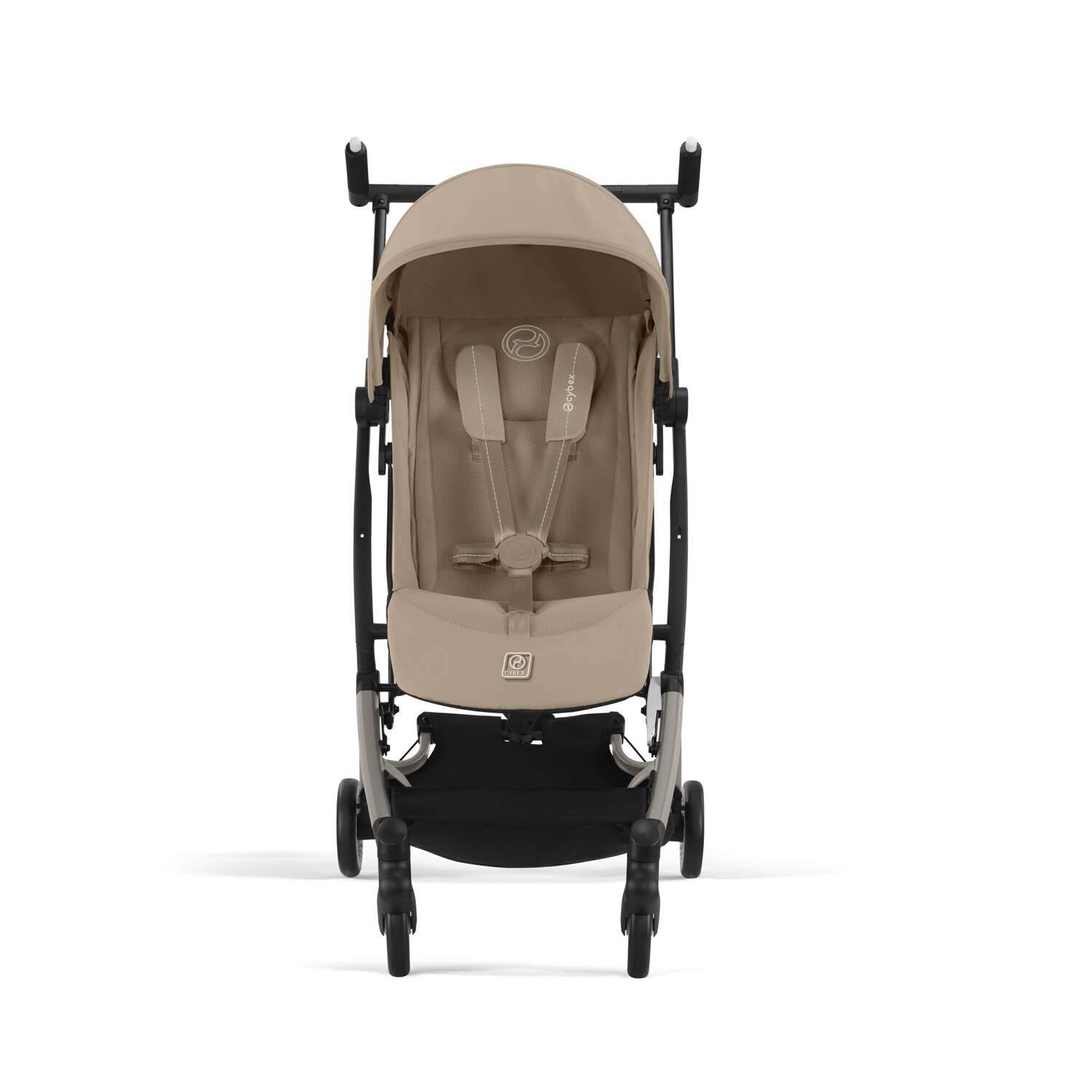 Cybex Libelle Lightweight Stroller With Taupe Frame Almond Beige Cybex Yallatoys