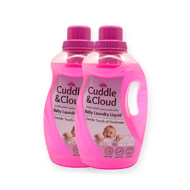 Cuddle & Cloud Baby Laundry Liquid 1000 Ml Pack of 2 Value Pack Cuddle & Cloud Yallatoys
