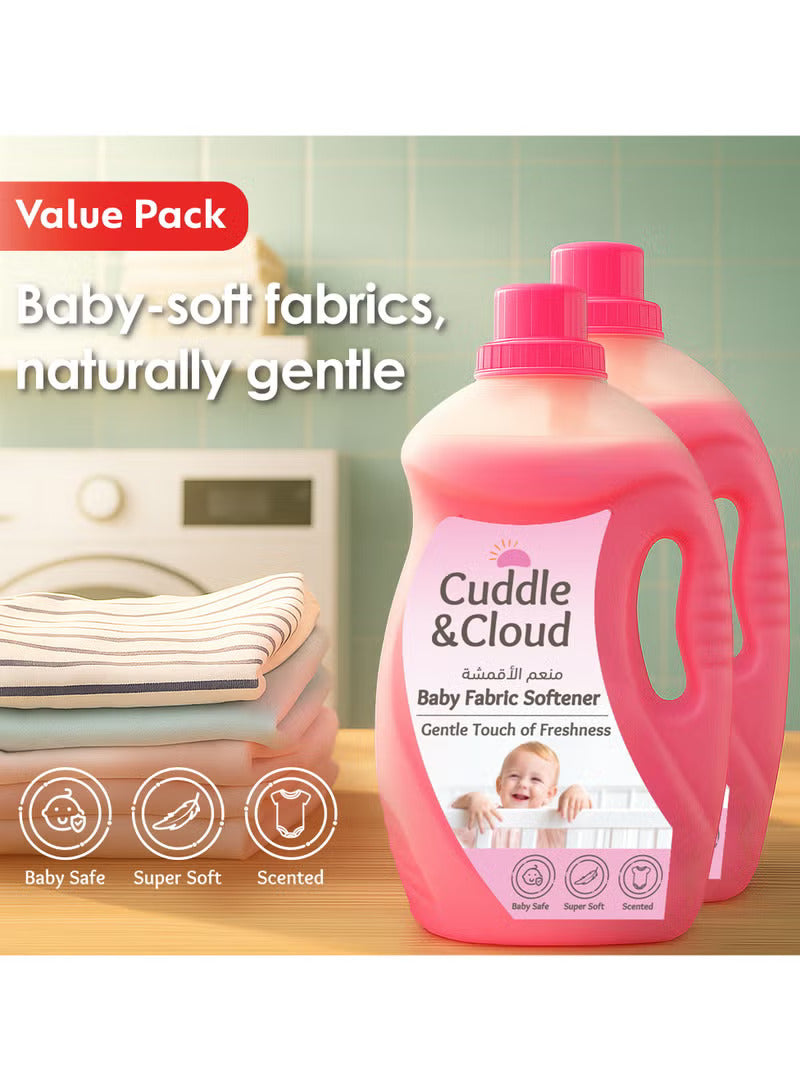 Cuddle & Cloud Baby Fabric Softener 2000ML Pack of 2 Value Pack Cuddle & Cloud Yallatoys
