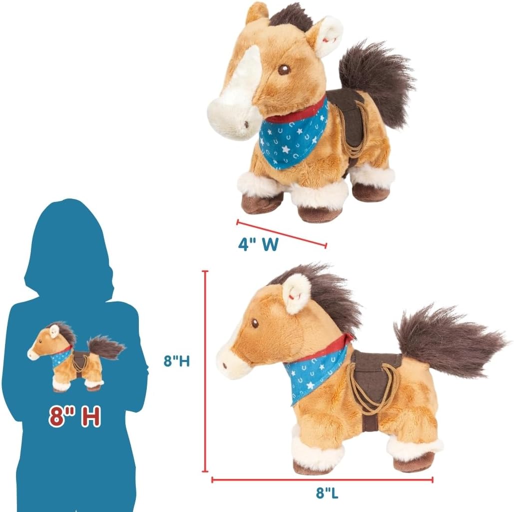 Cuddle Barn Colt Sheriff Horse Cuddle Barn Yallatoys