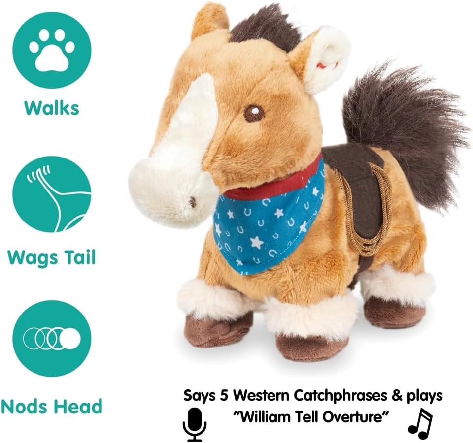 Cuddle Barn Colt Sheriff Horse Cuddle Barn Yallatoys