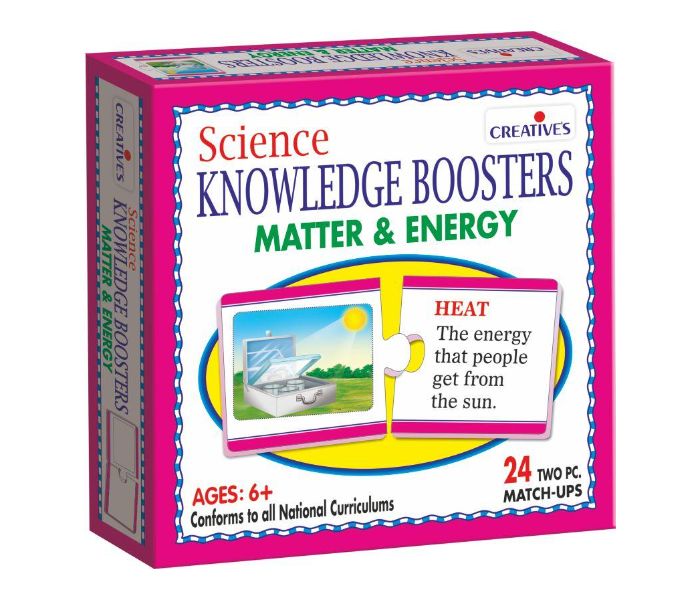 Creatives Science Knowledge Boosters Matter and Energy Puzzle Educational Game