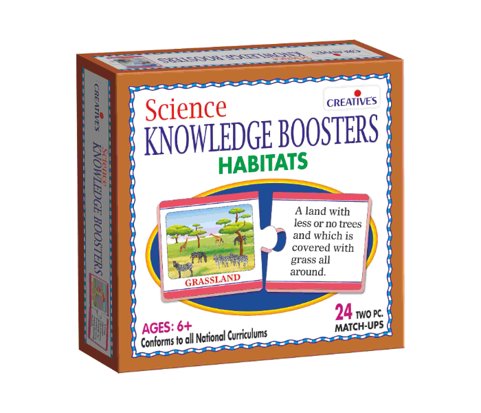 Creatives Science Knowledge Boosters Habitats Puzzle Game