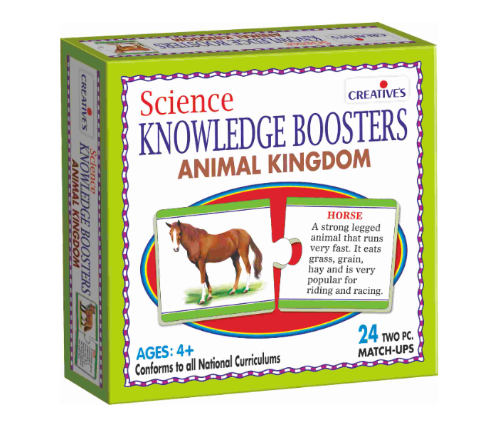 Creatives Science Knowledge Boosters Animal Kingdom Educational Game