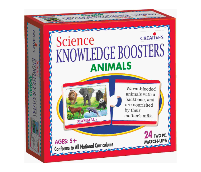 Creatives Science Knowledge Boosters Animals Educational Game
