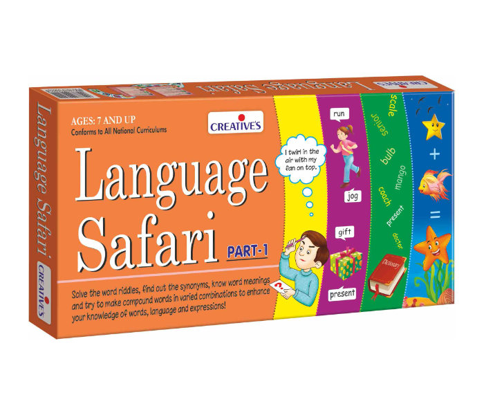 Creatives Language Safari Board Game