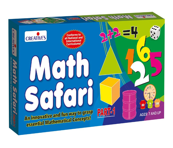 Creatives Math Safari-Part 1 Educational Game