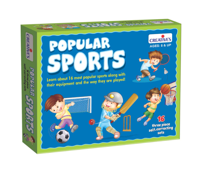 Creatives Popular Sports Educational Game