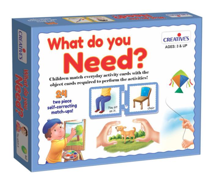 Creatives What Do You Need Educational Game