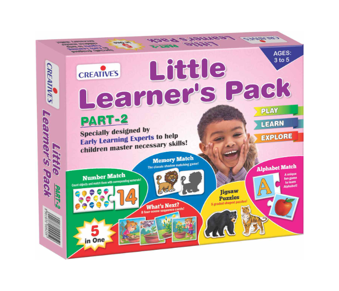 Creatives Little Learners Pack 2 Educational Game