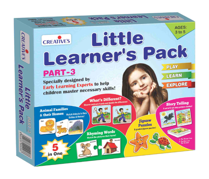 Creatives Little Learners Pack 3 Educational Game
