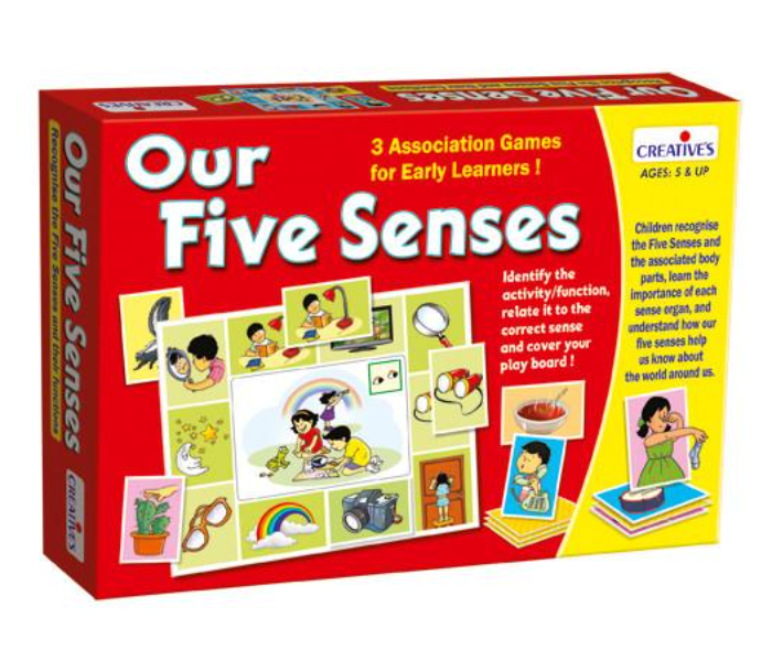 Creatives Our Five Senses Educational Game