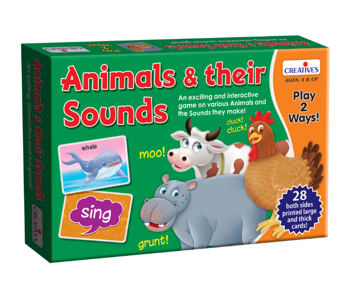 Creatives Animals and Their Sounds Educational Game