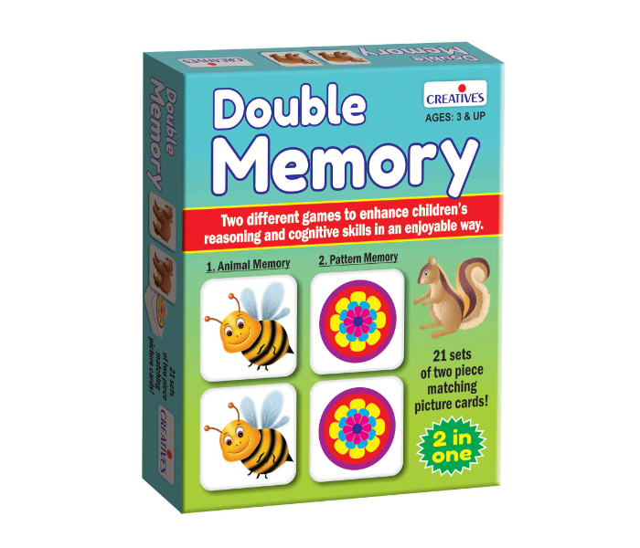 Creatives Double Memory Educational Game