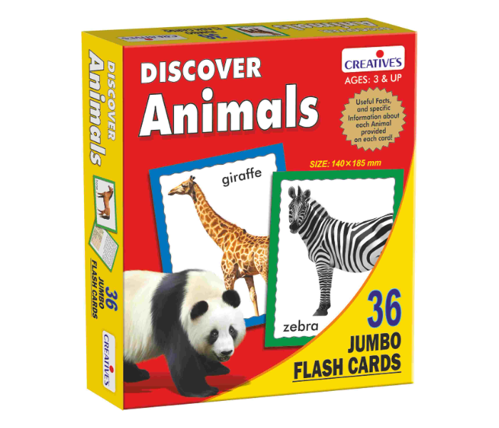 Creatives Discover Birds Flash Cards Educational Game