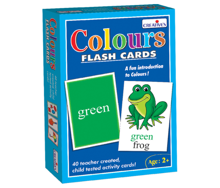 Creatives Colours Flash Cards Educational Game