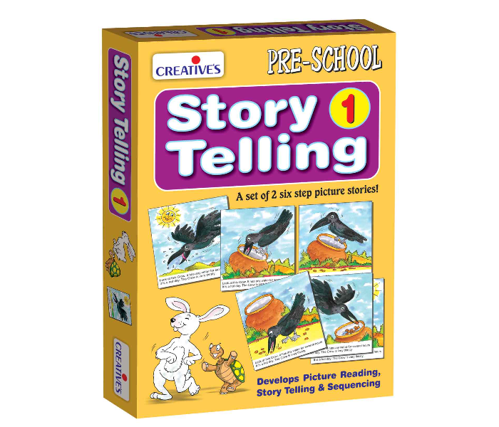 Creatives Story Telling Step by Step 1 Educational Game