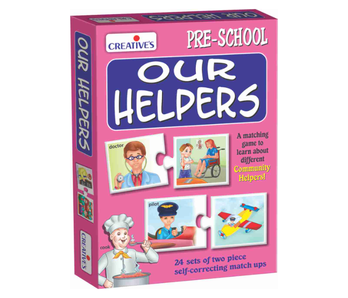 Creatives Our Helpers Educational Game