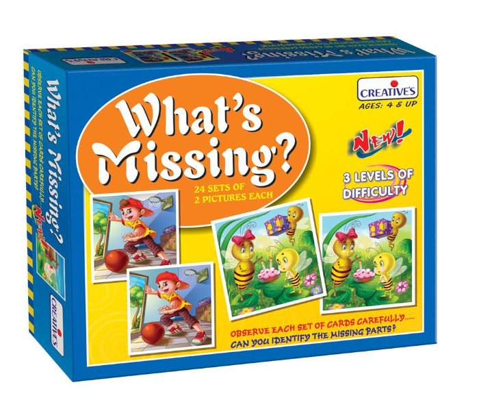 Creatives Whats Missing Educational Game