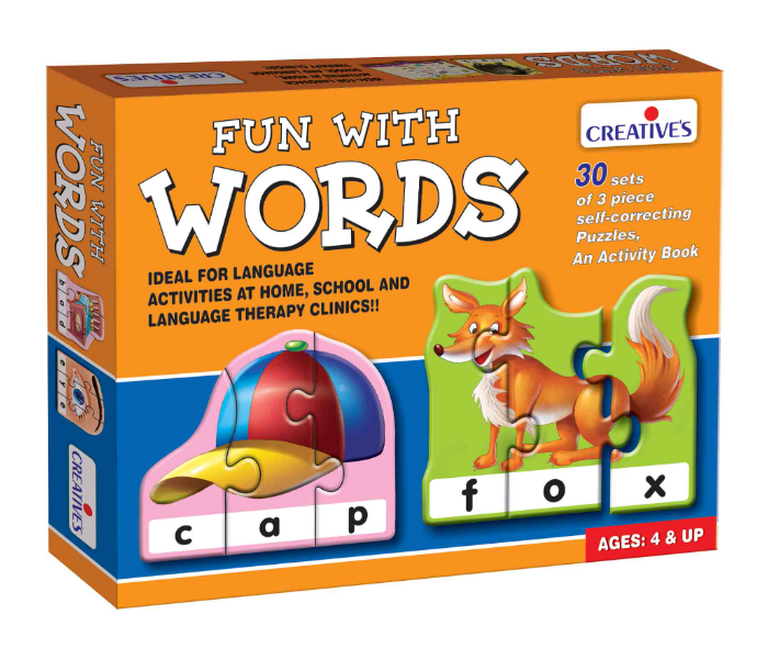 Creatives Fun with Words Educational Game