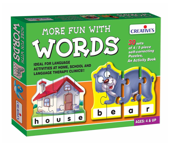 Creatives More Fun with Words Educational Game
