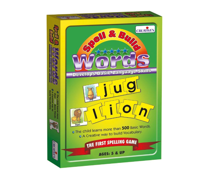 Creatives Spell and Build Words Educational Game