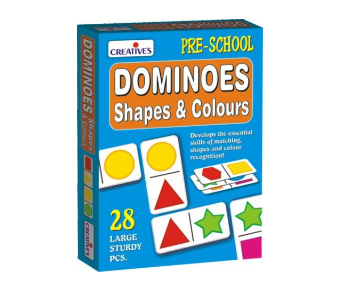 Creatives Dominoes Shapes and Colours Educational Game