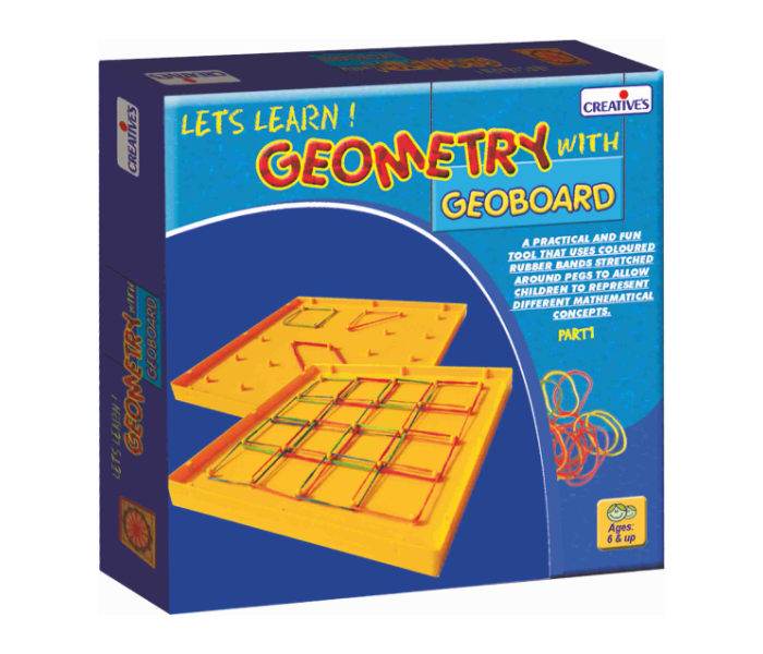 Creatives Geometry with Geoboard Game