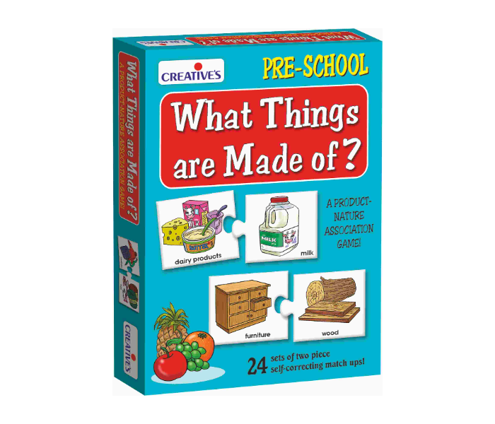 Creatives What Things are Made of Educational Game