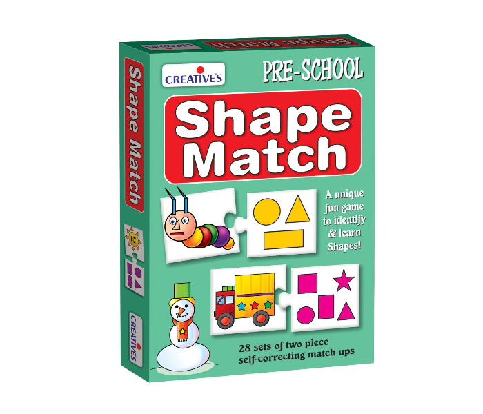 Creatives Shape Match Educational Game