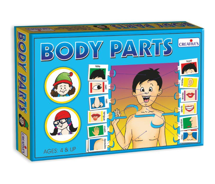 Creatives Body Parts Educational Game