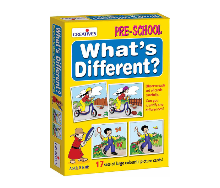 Creatives Whats Different Card Game