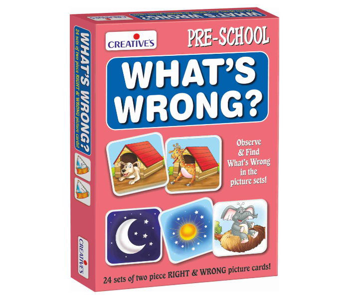 Creatives Whats Wrong Educational Game