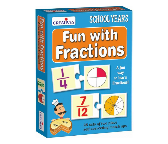 Creatives Fun with Fractions Game