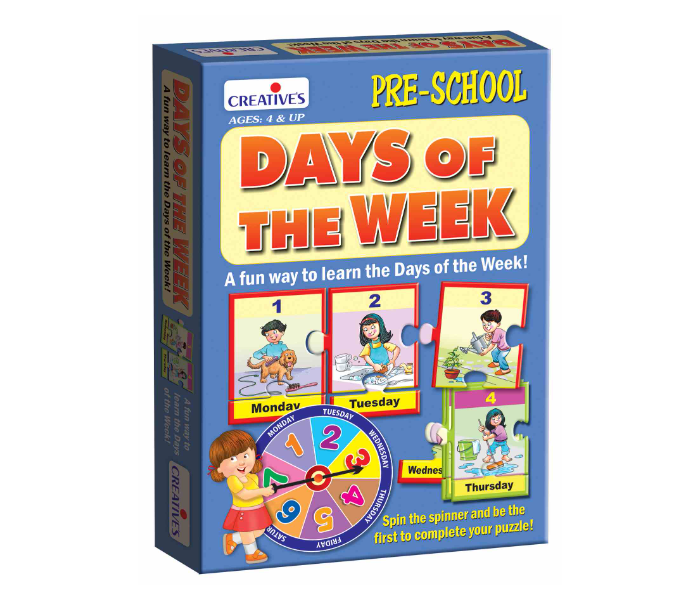 Creatives Days of the Week Educational Game