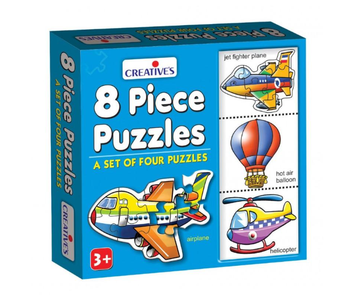 Creatives 8 Piece Puzzles Educational Game