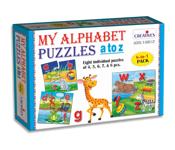 Creatives My Alphabet Puzzles A to Z Educational Game