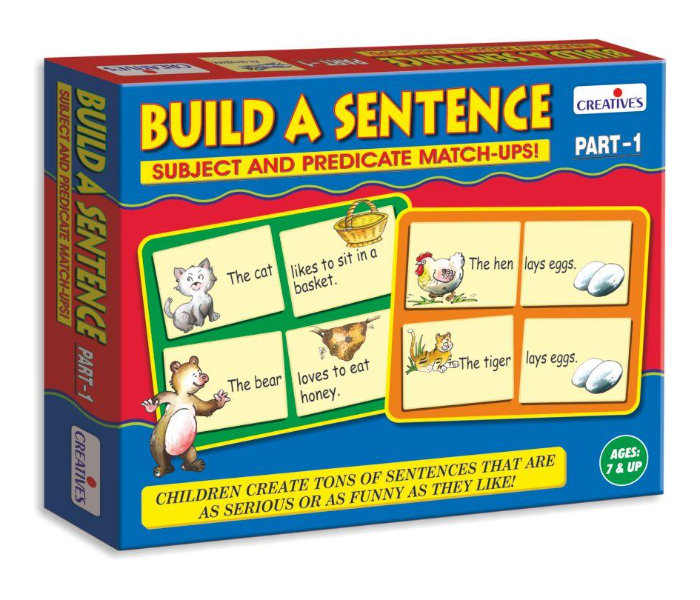 Creatives Build A Sentence- II Educational Game